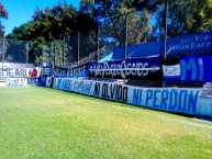 Trapo - Bandeira - Faixa - Telón - Trapo de la Barra: La Banda Tricolor • Club: Almagro • País: Argentina