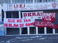 Trapo - Bandeira - Faixa - Telón - Trapo de la Barra: La Barra de la Bomba • Club: Unión de Santa Fe • País: Argentina