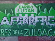 Trapo - Bandeira - Faixa - Telón - Trapo de la Barra: La Barra de Laferrere 79 • Club: Deportivo Laferrere