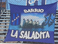 Trapo - Bandeira - Faixa - Telón - "La saladita" Trapo de la Barra: La Barra de San Telmo &bull; Club: San Telmo &bull; País: Argentina