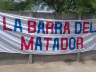 Trapo - Bandeira - Faixa - Telón - Trapo de la Barra: La Barra Del Matador • Club: Tigre