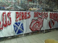 Trapo - Bandeira - Faixa - Telón - Trapo de la Barra: La Barra del Rojo • Club: Independiente