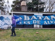 Trapo - Bandeira - Faixa - Telón - Trapo de la Barra: La Brava • Club: Alvarado