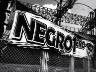 Trapo - Bandeira - Faixa - Telón - "AGT LA CALAVERA" Trapo de la Barra: La Burra Brava &bull; Club: Zamora