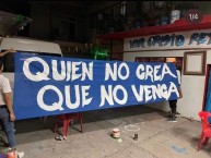 Trapo - Bandeira - Faixa - Telón - Trapo de la Barra: La Demencia • Club: Celaya