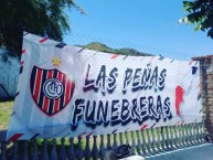 Trapo - Bandeira - Faixa - Telón - Trapo de la Barra: La Famosa Banda de San Martin • Club: Chacarita Juniors