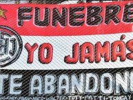 Trapo - Bandeira - Faixa - Telón - Trapo de la Barra: La Famosa Banda de San Martin • Club: Chacarita Juniors • País: Argentina