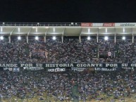 Trapo - Bandeira - Faixa - Telón - "Grande por su historia , Gigante por su gente" Trapo de la Barra: La Fiel • Club: Talleres