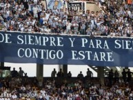 Trapo - Bandeira - Faixa - Telón - "Desde siempre y para siempre contigo estaré" Trapo de la Barra: La Fiel • Club: Talleres