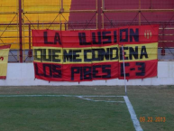 Trapo - Bandeira - Faixa - Telón - Trapo de la Barra: La Gloriosa 22 • Club: Sarmiento de Resistencia • País: Argentina