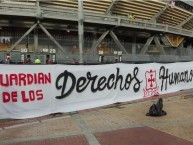 Trapo - Bandeira - Faixa - Telón - Trapo de la Barra: La Guardia Albi Roja Sur • Club: Independiente Santa Fe • País: Colombia