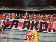 Trapo - Bandeira - Faixa - Telón - Trapo de la Barra: La Guardia Albi Roja Sur &bull; Club: Independiente Santa Fe &bull; País: Colombia