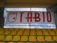 Trapo - Bandeira - Faixa - Telón - Trapo de la Barra: La Guardia Albi Roja Sur • Club: Independiente Santa Fe • País: Colombia