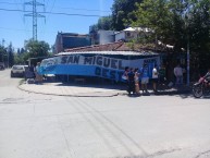 Trapo - Bandeira - Faixa - Telón - "San Miguel" Trapo de la Barra: La Guardia Imperial • Club: Racing Club • País: Argentina