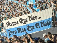 Trapo - Bandeira - Faixa - Telón - Trapo de la Barra: La Guardia Imperial &bull; Club: Racing Club &bull; País: Argentina