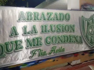 Trapo - Bandeira - Faixa - Telón - Trapo de la Barra: La Guardia Puyutana &bull; Club: Sportivo Desamparados &bull; País: Argentina