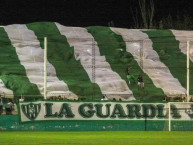 Trapo - Bandeira - Faixa - Telón - "uno de los telones de la guardia" Trapo de la Barra: La Guardia Puyutana &bull; Club: Sportivo Desamparados &bull; País: Argentina