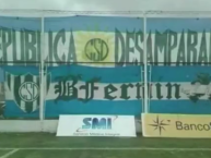 Trapo - Bandeira - Faixa - Telón - Trapo de la Barra: La Guardia Puyutana &bull; Club: Sportivo Desamparados &bull; País: Argentina