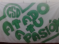 Trapo - Bandeira - Faixa - Telón - Trapo de la Barra: La Guardia Puyutana &bull; Club: Sportivo Desamparados &bull; País: Argentina