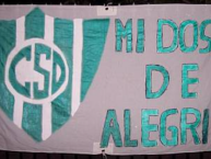 Trapo - Bandeira - Faixa - Telón - Trapo de la Barra: La Guardia Puyutana &bull; Club: Sportivo Desamparados &bull; País: Argentina