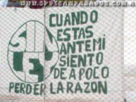 Trapo - Bandeira - Faixa - Telón - Trapo de la Barra: La Guardia Puyutana &bull; Club: Sportivo Desamparados &bull; País: Argentina