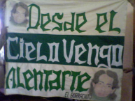 Trapo - Bandeira - Faixa - Telón - Trapo de la Barra: La Guardia Puyutana &bull; Club: Sportivo Desamparados &bull; País: Argentina