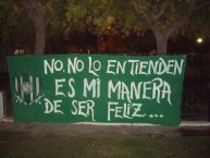 Trapo - Bandeira - Faixa - Telón - Trapo de la Barra: La Guardia Puyutana &bull; Club: Sportivo Desamparados