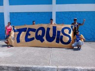 Trapo - Bandeira - Faixa - Telón - Trapo de la Barra: La Guerrilla • Club: San Luis • País: México