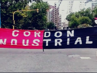 Trapo - Bandeira - Faixa - Telón - "Los Pibes Del Cordon Industrial" Trapo de la Barra: La Hinchada Más Popular • Club: Newell's Old Boys