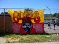 Trapo - Bandeira - Faixa - Telón - "Frente Los Blokes" Trapo de la Barra: La Impertinente • Club: Anzoátegui