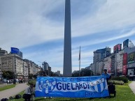 Trapo - Bandeira - Faixa - Telón - Trapo de la Barra: La Inimitable • Club: Atlético Tucumán