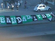 Trapo - Bandeira - Faixa - Telón - "La banda del fracc de gomez palacio" Trapo de la Barra: La Komún • Club: Santos Laguna • País: México