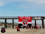 Trapo - Bandeira - Faixa - Telón - Trapo de la Barra: La Masakr3 • Club: Tijuana • País: México