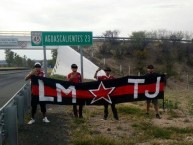 Trapo - Bandeira - Faixa - Telón - Trapo de la Barra: La Masakr3 • Club: Tijuana