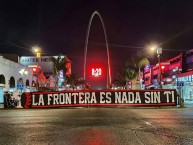 Trapo - Bandeira - Faixa - Telón - Trapo de la Barra: La Masakr3 • Club: Tijuana