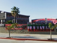 Trapo - Bandeira - Faixa - Telón - Trapo de la Barra: La Masakr3 • Club: Tijuana