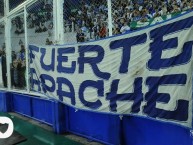 Trapo - Bandeira - Faixa - Telón - Trapo de la Barra: La Pandilla de Liniers • Club: Vélez Sarsfield