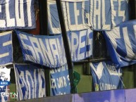 Trapo - Bandeira - Faixa - Telón - Trapo de la Barra: La Pandilla de Liniers • Club: Vélez Sarsfield