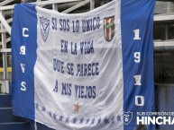 Trapo - Bandeira - Faixa - Telón - Trapo de la Barra: La Pandilla de Liniers • Club: Vélez Sarsfield