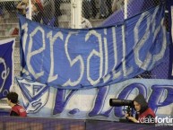 Trapo - Bandeira - Faixa - Telón - Trapo de la Barra: La Pandilla de Liniers • Club: Vélez Sarsfield