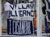 Trapo - Bandeira - Faixa - Telón - Trapo de la Barra: La Pandilla de Liniers • Club: Vélez Sarsfield • País: Argentina