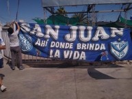 Trapo - Bandeira - Faixa - Telón - Trapo de la Barra: La Pandilla de Liniers • Club: Vélez Sarsfield