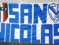 Trapo - Bandeira - Faixa - Telón - Trapo de la Barra: La Pandilla de Liniers • Club: Vélez Sarsfield • País: Argentina