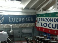 Trapo - Bandeira - Faixa - Telón - Trapo de la Barra: La Pandilla de Liniers • Club: Vélez Sarsfield