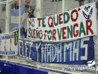 Trapo - Bandeira - Faixa - Telón - Trapo de la Barra: La Pandilla de Liniers • Club: Vélez Sarsfield