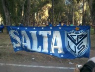 Trapo - Bandeira - Faixa - Telón - Trapo de la Barra: La Pandilla de Liniers • Club: Vélez Sarsfield • País: Argentina