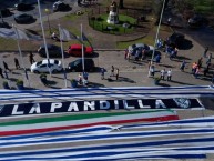 Trapo - Bandeira - Faixa - Telón - Trapo de la Barra: La Pandilla de Liniers • Club: Vélez Sarsfield • País: Argentina