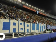 Trapo - Bandeira - Faixa - Telón - Trapo de la Barra: La Pandilla de Liniers • Club: Vélez Sarsfield