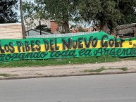 Trapo - Bandeira - Faixa - Telón - Trapo de la Barra: La Pesada del Puerto • Club: Aldosivi • País: Argentina