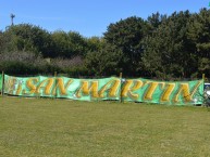 Trapo - Bandeira - Faixa - Telón - Trapo de la Barra: La Pesada del Puerto • Club: Aldosivi